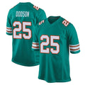 Punc M.Dolphins #25 Tyrel Dodson Player Aqua Alternate Home Game Stitched Jerseys