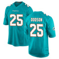 Punc M.Dolphins #25 Tyrel Dodson Player Aqua Home Game Stitched Jerseys