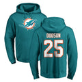 Punc M.Dolphins #25 Tyrel Dodson Player Aqua LOGO Pullover Hoodies Limited Stitched Jerseys
