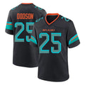 Punc M.Dolphins #25 Tyrel Dodson Player Black Pitch Rivalries Collection Home Game Stitched Jerseys