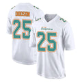 Punc M.Dolphins #25 Tyrel Dodson Player White Fashion Home Game Stitched Jerseys