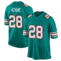 Punc M.Dolphins #28 De?¡¥Von Achane Player Green Alternate Game Stitched Jerseys