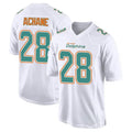 Punc M.Dolphins #28 De?¡¥Von Achane Player White Foshion Elite Stitched Jerseys