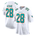 Punc M.Dolphins #28 De'Von Achane Player White Limited Home Game Stitched Jerseys