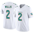 Punc M.Dolphins #2 Malik Willis Player White Limited Vapor F.U.S.E. Home Game Stitched Jerseys