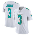 Punc M.Dolphins #3 Chris Johnson Player White Limited Vapor Untouchable Home Game Stitched Jerseys