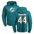 Punc M.Dolphins #44 Chop Robinson Player Aqua LOGO Pullover Hoodies Limited Stitched Jerseys