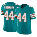 Punc M.Dolphins #44 Chop Robinson Player Aqua Limited Alternate Vapor F.U.S.E. Home Game Stitched Jerseys