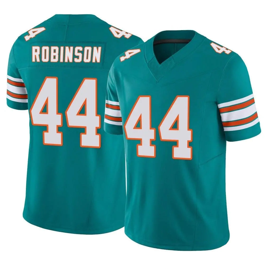 Punc M.Dolphins #44 Chop Robinson Player Aqua Limited Alternate Vapor F.U.S.E. Home Game Stitched Jerseys
