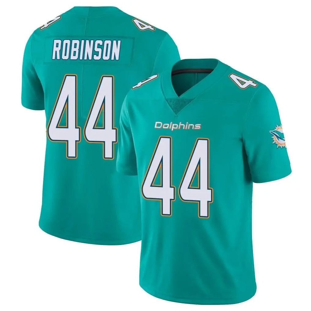 Punc M.Dolphins #44 Chop Robinson Player Aqua Limited Vapor Untouchable Home Game Stitched Jerseys