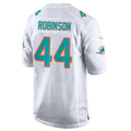 Punc M.Dolphins #44 Chop Robinson Player White Home Game Stitched Jerseys