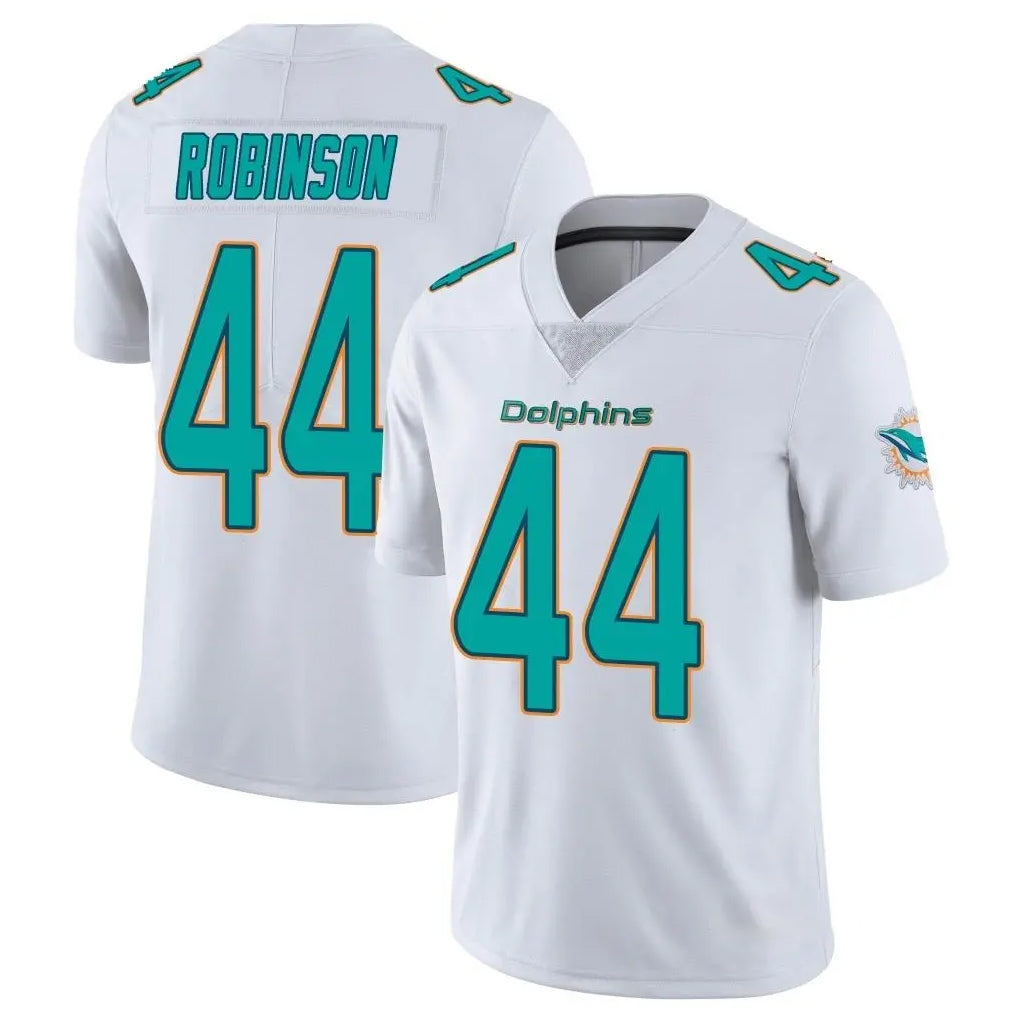 Punc M.Dolphins #44 Chop Robinson Player White Limited Vapor Untouchable Home Game Stitched Jerseys
