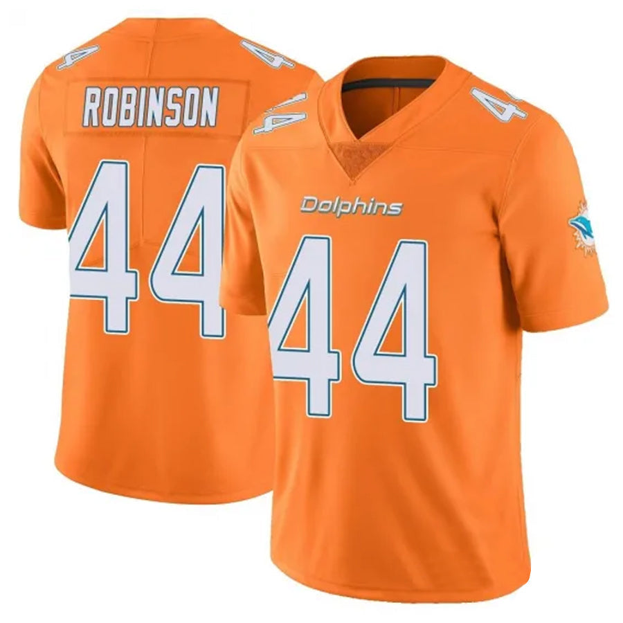Punc M.Dolphins #44 Chop Robinson Player White Orange Vapor Limited Stitched Jerseys