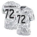 Punc M.Dolphins #72 Jonah Savaiinaea Player Arctic Camo Salute To Service Limited Game Stitched Jerseys