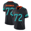 Punc M.Dolphins #72 Jonah Savaiinaea Player Black Limited Pitch Rivalries Collection Home Game Stitched Jerseys
