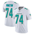 Punc M.Dolphins #74 Kadyn Proctor Player White Limited Vapor Untouchable Home Game Stitched Jerseys
