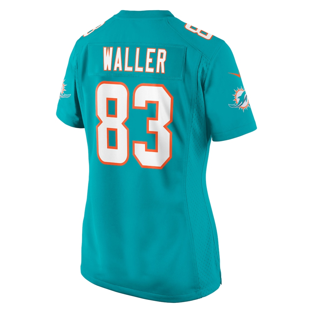 Punc M.Dolphins #83 Darren Waller Aqua Team Game Stitched Jerseys