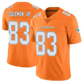 Punc M.Dolphins #83 Kevin Coleman Jr. Player Orange Limited Home Game Stitched Jerseys