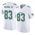 Punc M.Dolphins #83 Kevin Coleman Jr. Player White Limited Vapor F.U.S.E. Home Game Stitched Jerseys