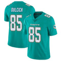 Punc M.Dolphins #85 Greg Dulcich Player Aqua Limited Vapor Untouchable Home Game Stitched Jerseys