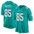 Punc M.Dolphins #85 Greg Dulcich Player Aqua Team Color Home Game Stitched Jerseys