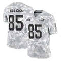 Punc M.Dolphins #85 Greg Dulcich Player Arctic Camo Salute To Service Limited Game Stitched Jerseys
