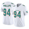 Punc M.Dolphins #94 Jordan Phillips Player White Limited Vapor F.U.S.E. Home Game Stitched Jerseys