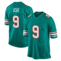 Punc M.Dolphins #9 Joshua Uche Player Aqua Alternate Home Game Stitched Jerseys