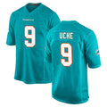 Punc M.Dolphins #9 Joshua Uche Player Aqua Home Game Stitched Jerseys