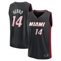 Punc M.Heat #14 Tyler Herro Black Fast Break Replica Player Jerseys - Icon Edition