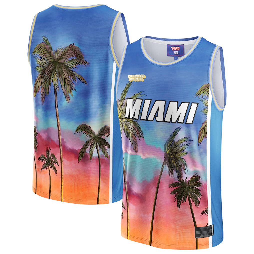 Punc M.Heat & KidSuper Studios by Blue Hometown Jerseys
