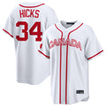 Punc M.Marlins #34 Liam Hicks Player White 2026 World Classic Home Pick-A-Player Stitched Jerseys