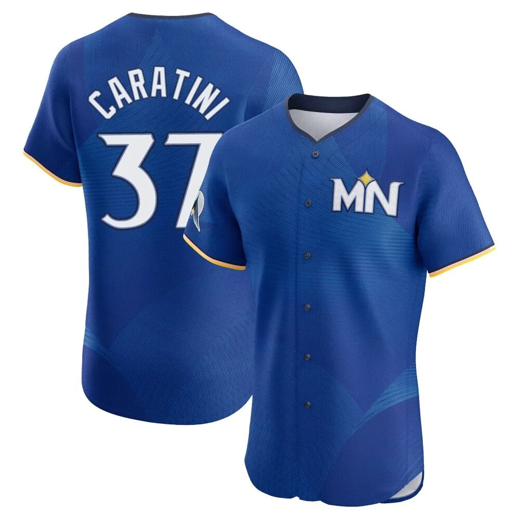 Punc M.Twins #37 Victor Caratini Player Royal City Connect Limited Home Stitched Jerseys