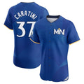 Punc M.Twins #37 Victor Caratini Player Royal City Connect Limited Home Stitched Jerseys