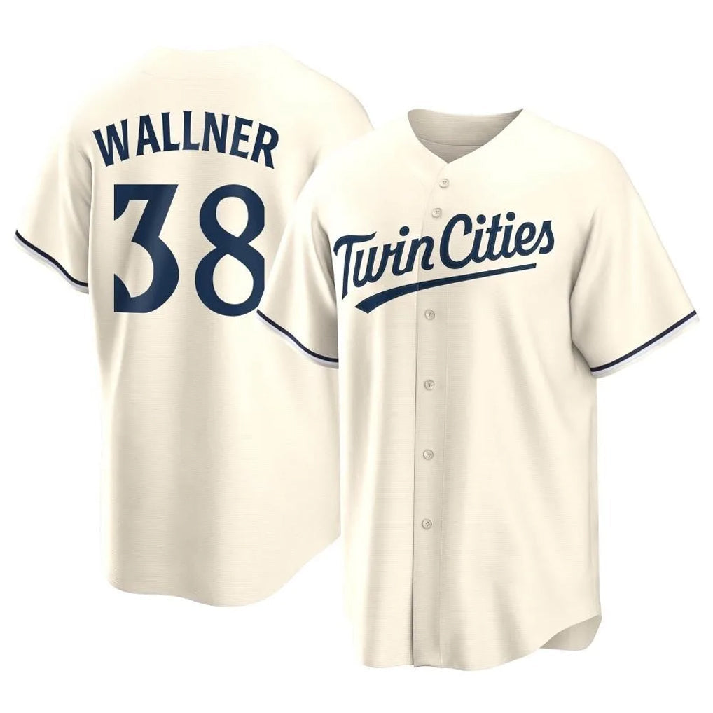 Punc M.Twins #38 Matt Wallner Player Cream Game Limited Home Stitched Jerseys