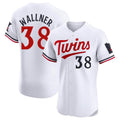 Punc M.Twins #38 Matt Wallner Player White Home Limited Elite Stitched Jerseys