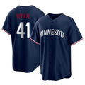 Punc M.Twins #41 Joe Ryan Player Navy Replica Alternate Home Stitched Jerseys