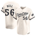Punc M.Twins #56 Josh Bell Player Cream Home Limited Stitched Jerseys