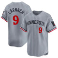 Punc M.Twins #9 Trevor Larnach Player Gray Home Limited Stitched Jerseys