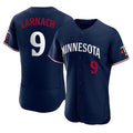 Punc M.Twins #9 Trevor Larnach Player Navy Replica Home Limited Elite Stitched Jerseys