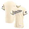 Punc Minnesota Twins Blank Player Cream Home Limited Elite Stitched Jerseys