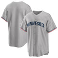 Punc Minnesota Twins Blank Player Gray Game Limited Home Stitched Jerseys