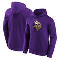 Punc MN.Vikings Purple LOGO Pullover Hoodies Home Game Blank Player Stitched Jerseys