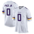 Punc MN.Vikings #0 Ivan Pace Jr. Player White Home Game Stitched Jerseys