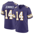 Punc MN.Vikings #14 Jauan Jennings Player Purple Classic Home Game Stitched Jerseys