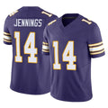 Punc MN.Vikings #14 Jauan Jennings Player Purple Limited Classic Vapor F.U.S.E. Home Game Stitched Jerseys