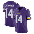 Punc MN.Vikings #14 Jauan Jennings Player Purple Limited Vapor Untouchable Home Game Stitched Jerseys