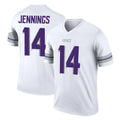 Punc MN.Vikings #14 Jauan Jennings Player White Alternate Legend Home Game Stitched Jerseys
