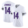 Punc MN.Vikings #14 Jauan Jennings Player White Limited Alternate Vapor F.U.S.E. Home Game Stitched Jerseys