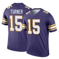 Punc MN.Vikings #15 Dallas Turner Player Purple Limited Classic Home Game Stitched Jerseys